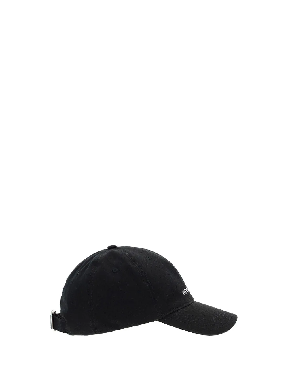 4G Black Baseball Cap with Embroidery