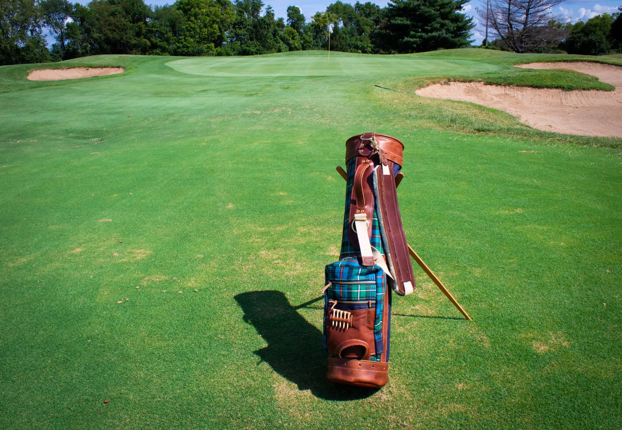 Official Mackenzie Tartan Golf Bag