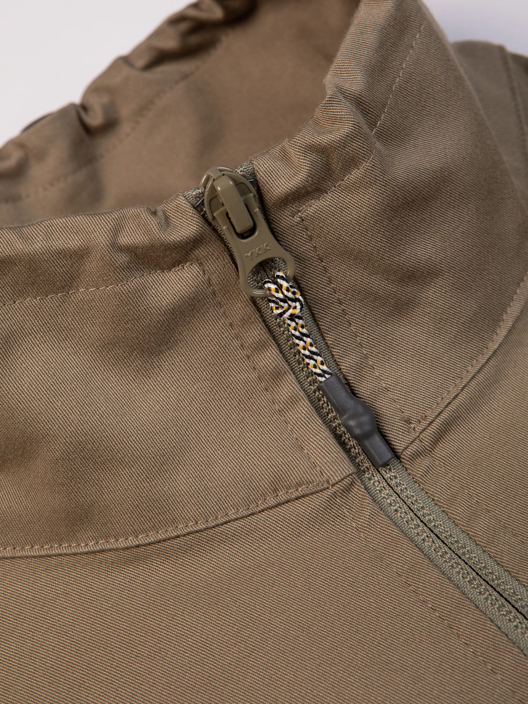 Olive Stretch Twill Aberfeldy Windbreaker