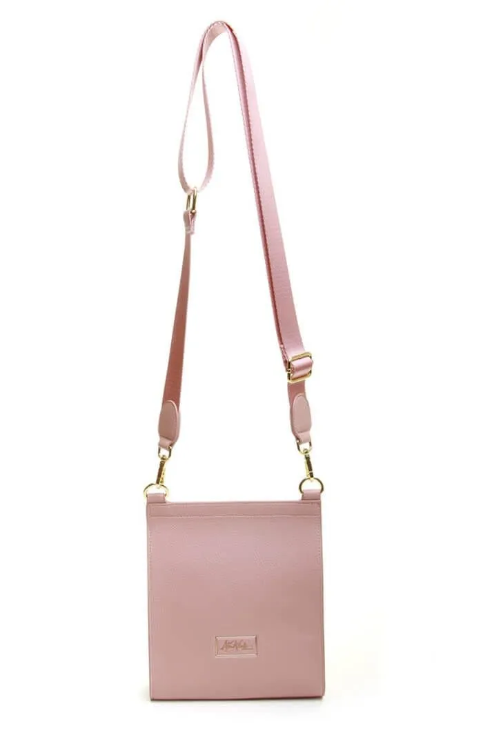 Alice Wheeler Bloomsbury Pink Crossbody Bag