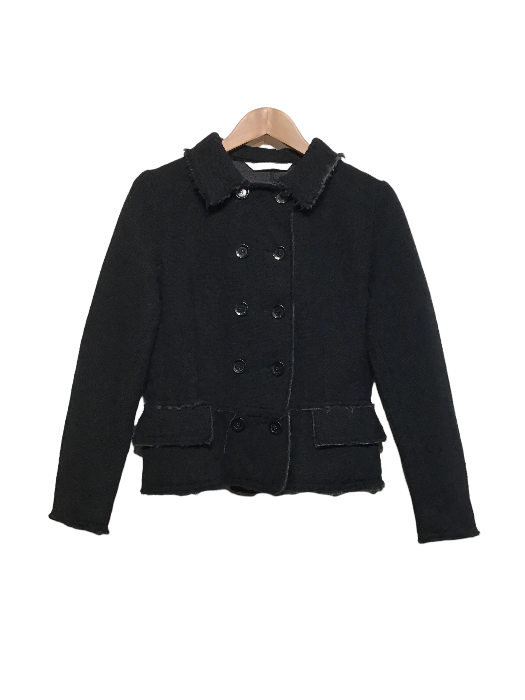 All Saints Wool Coat Medium Size