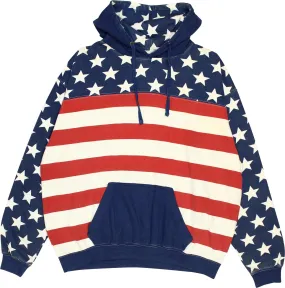 American Flag Printed Sweater at ThriftTale