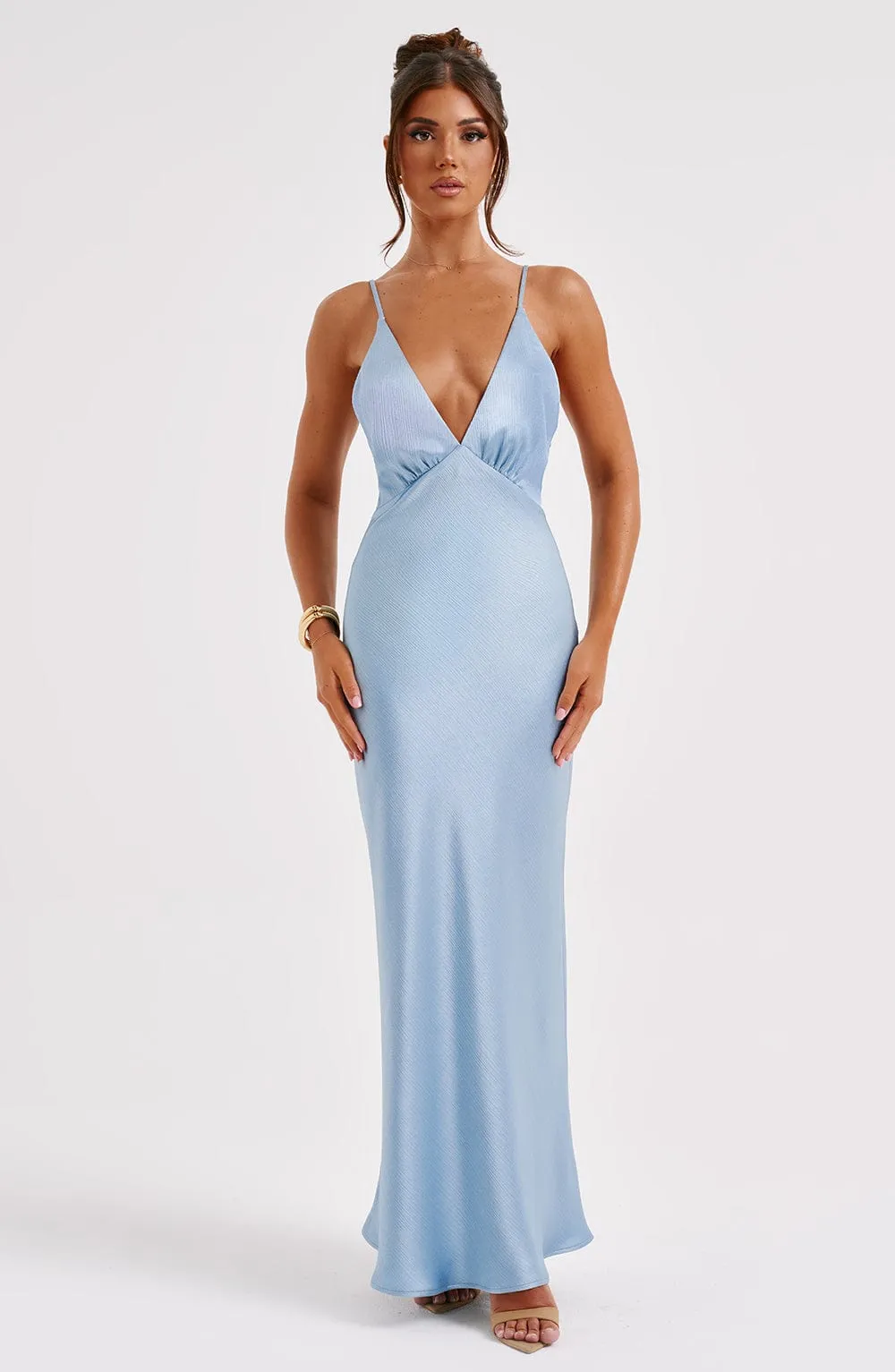 Turquoise Anja Maxi Dress