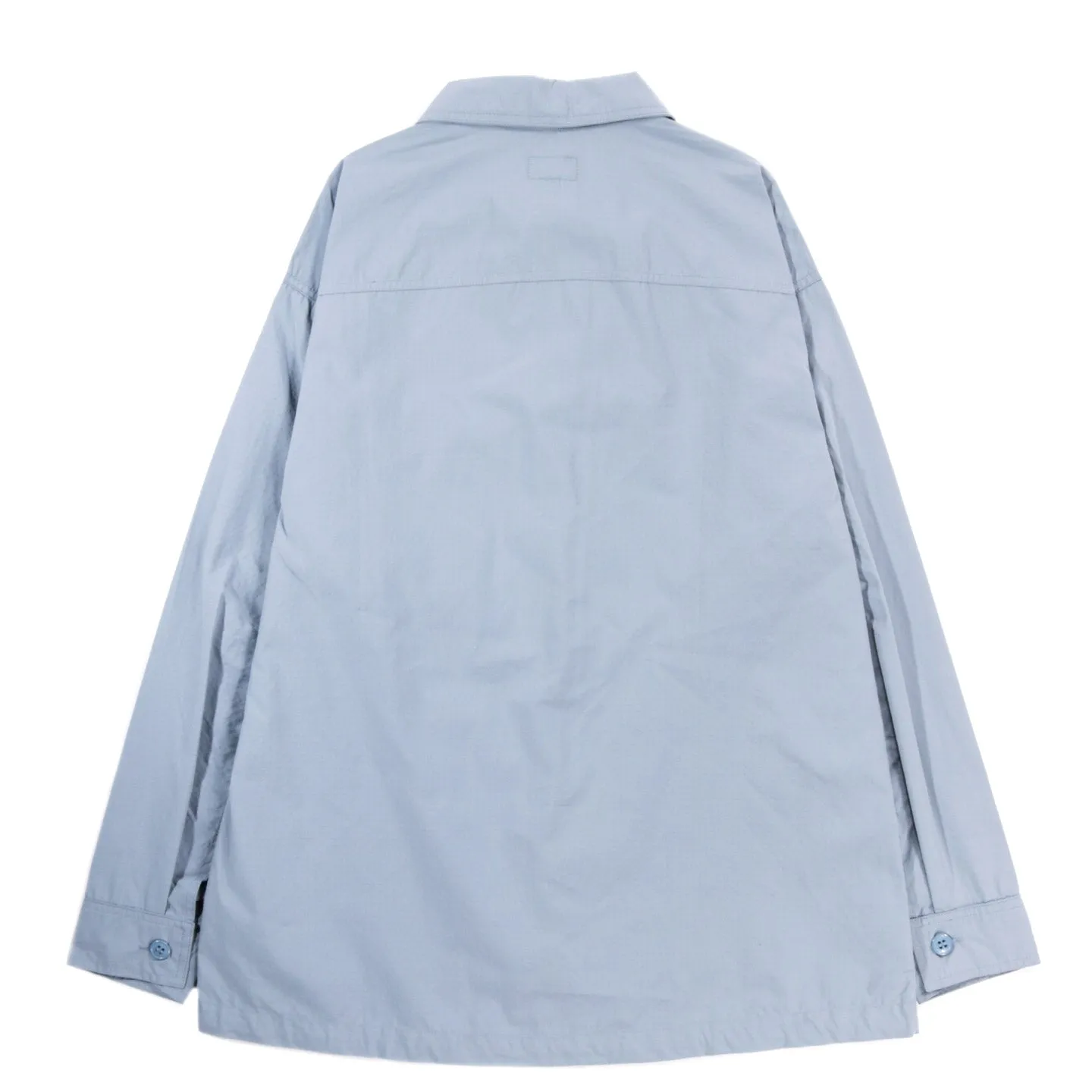 Arpenteur Cotton Nylon Ripstop Jacket in Sax Blue