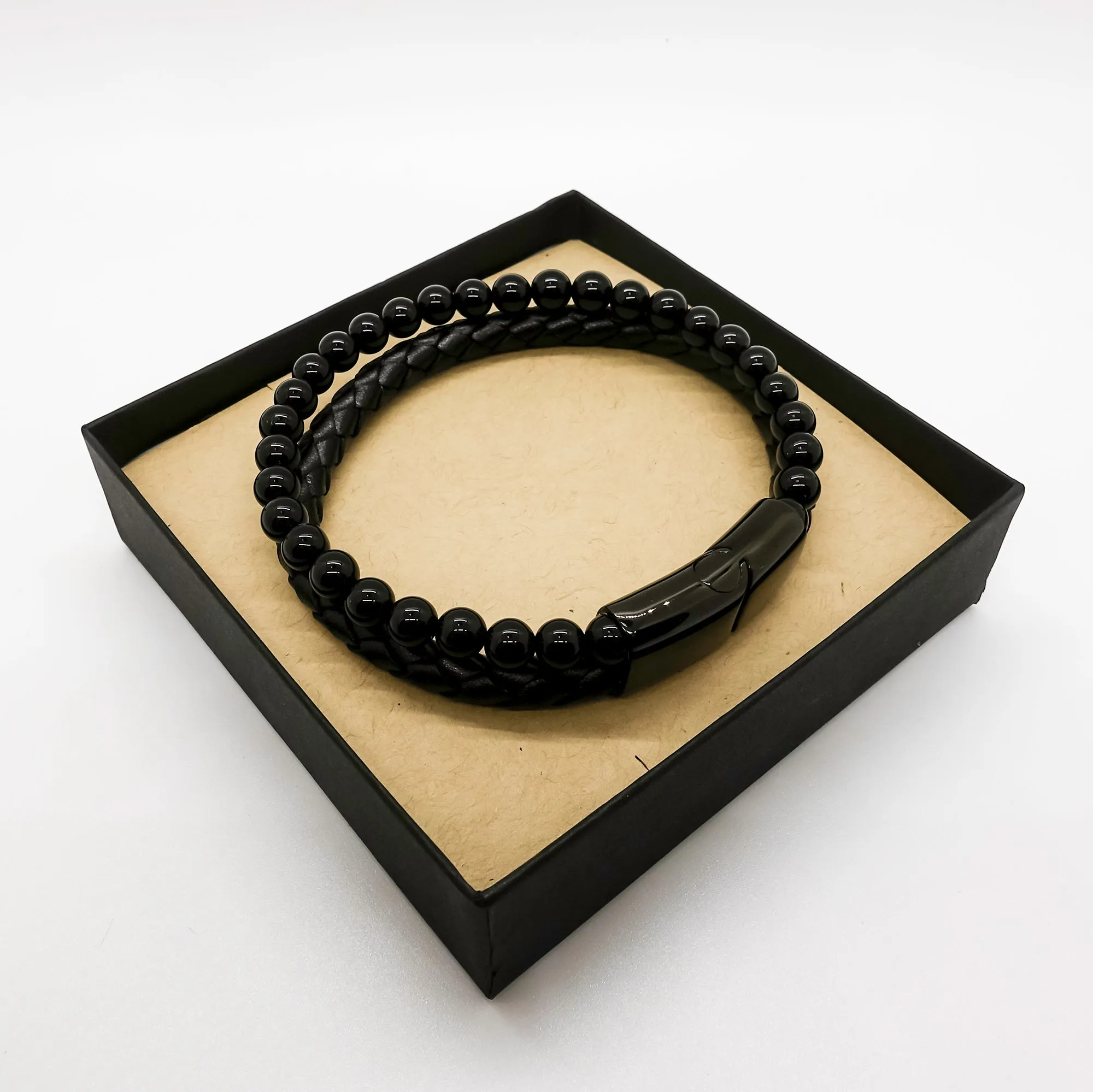 Badass Groundskeeper Gifts, I'm Groundskeeper not a magician, Sarcastic Stone Leather Bracelets for Groundskeeper Birthday Chris