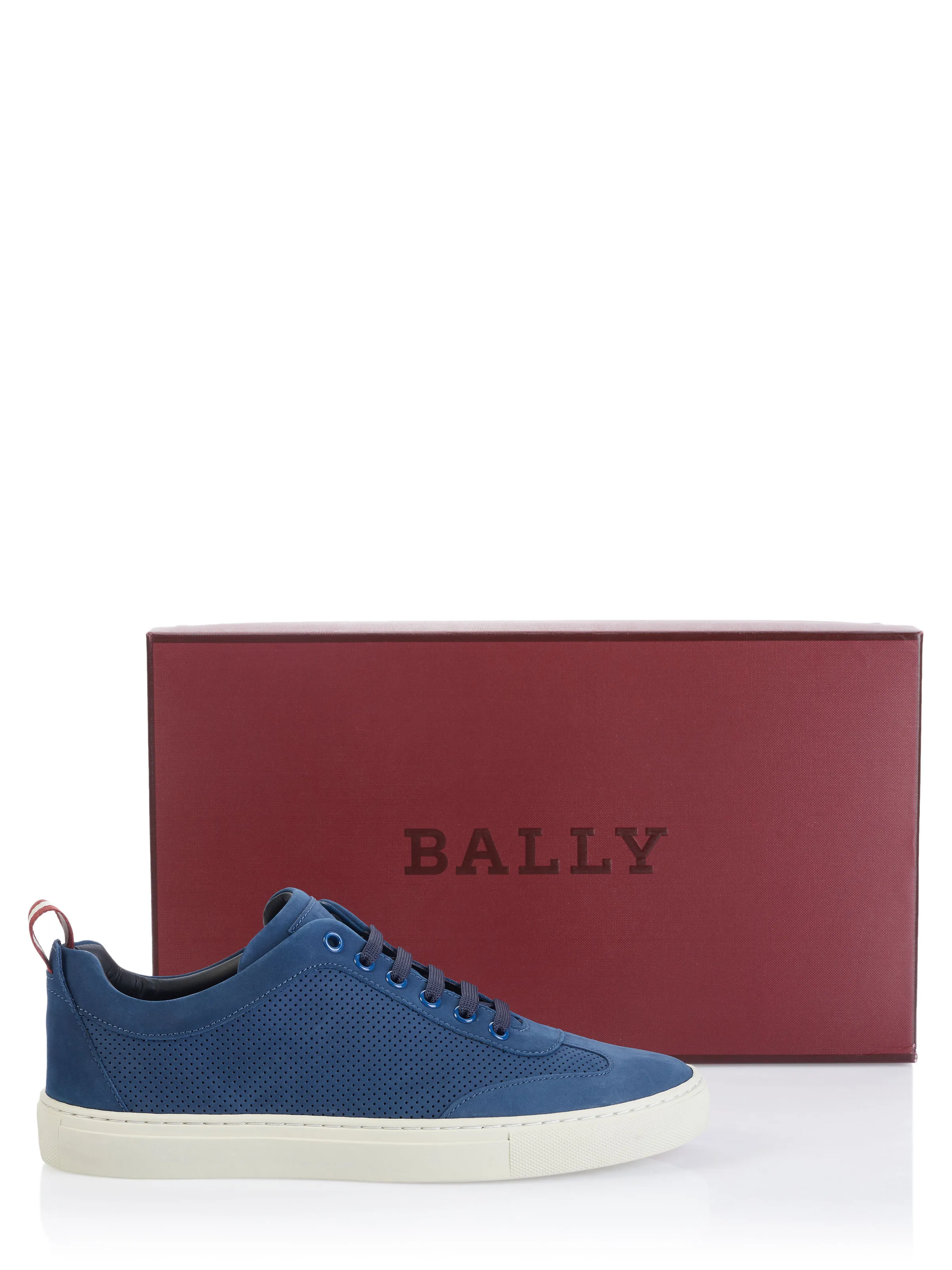 Navy Bally Shoe