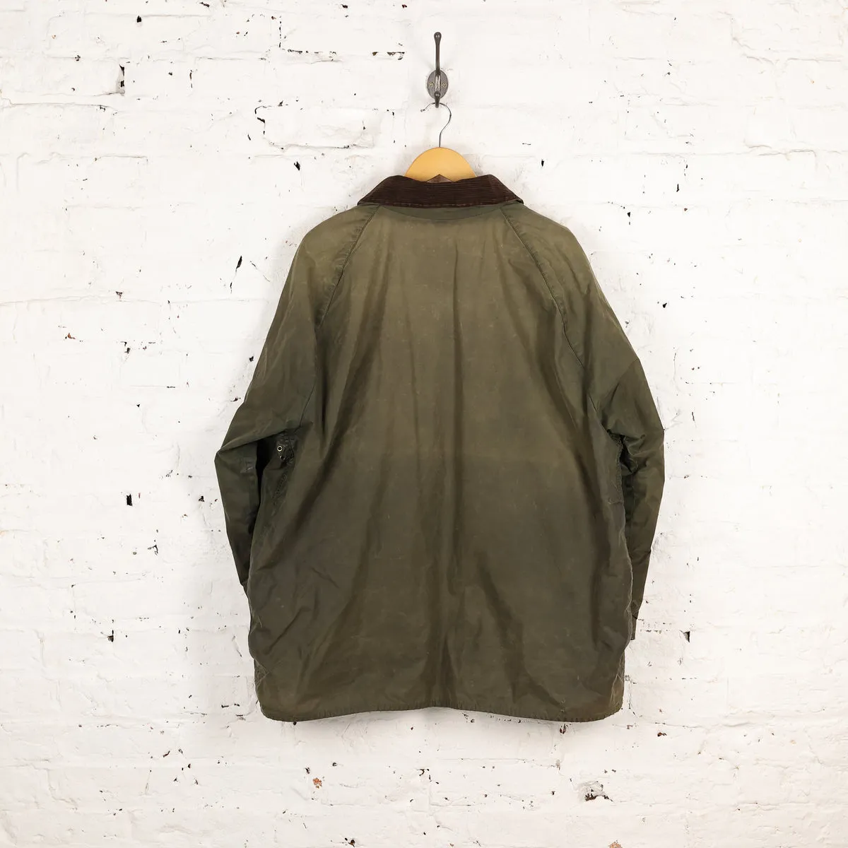 Barbour Beaufort Wax Jacket Coat Green XXL