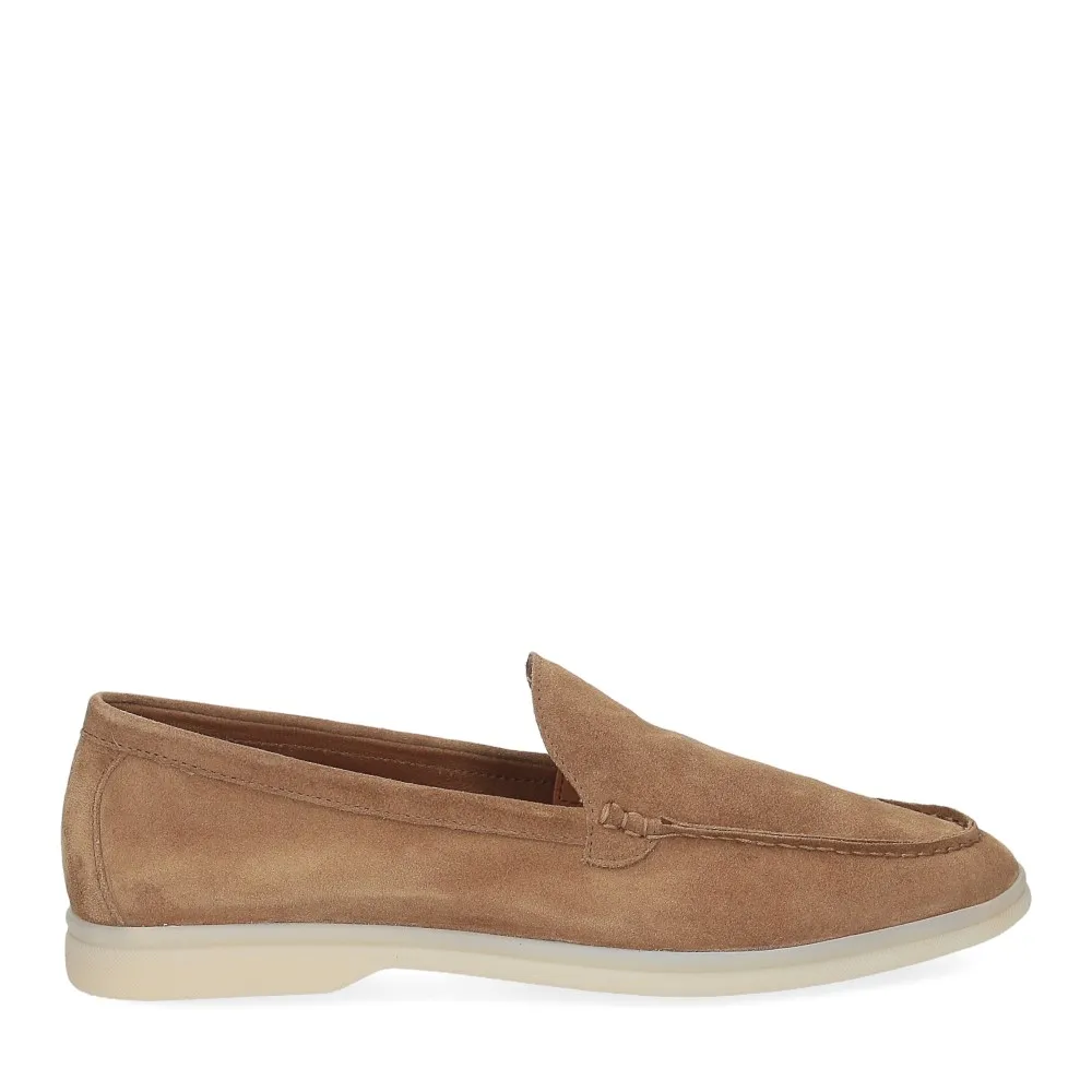 Bekk Suede Loafer Pants in Brown - Al Siletto | Al Siletto