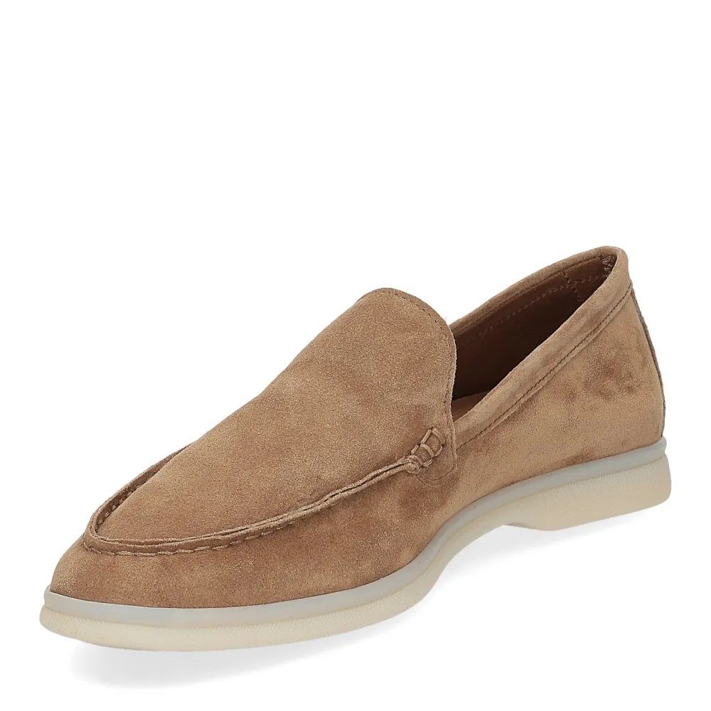 Bekk Suede Loafer Pants in Brown - Al Siletto | Al Siletto