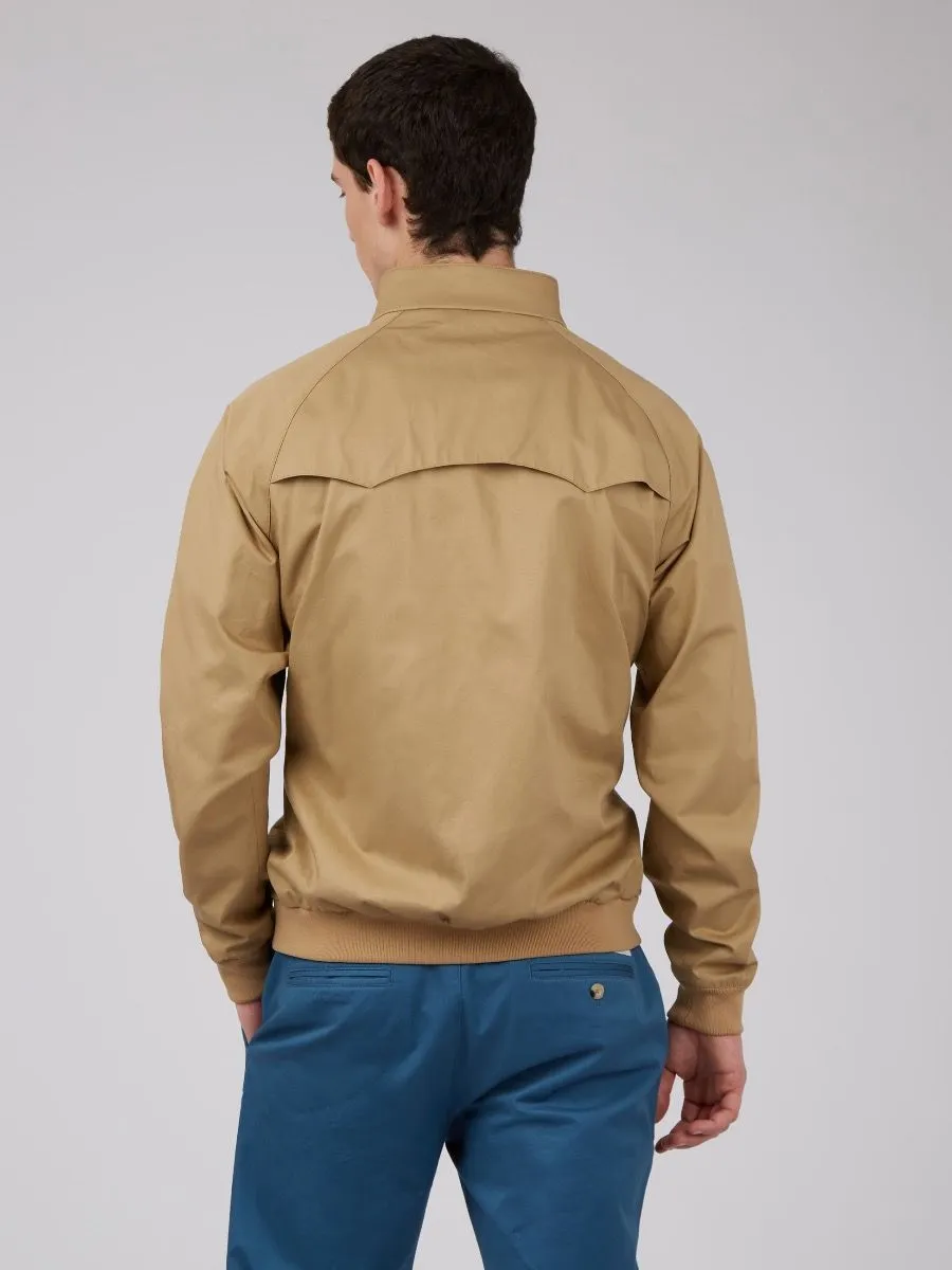 Ben Sherman Signature Sand Casual Harrington Jacket