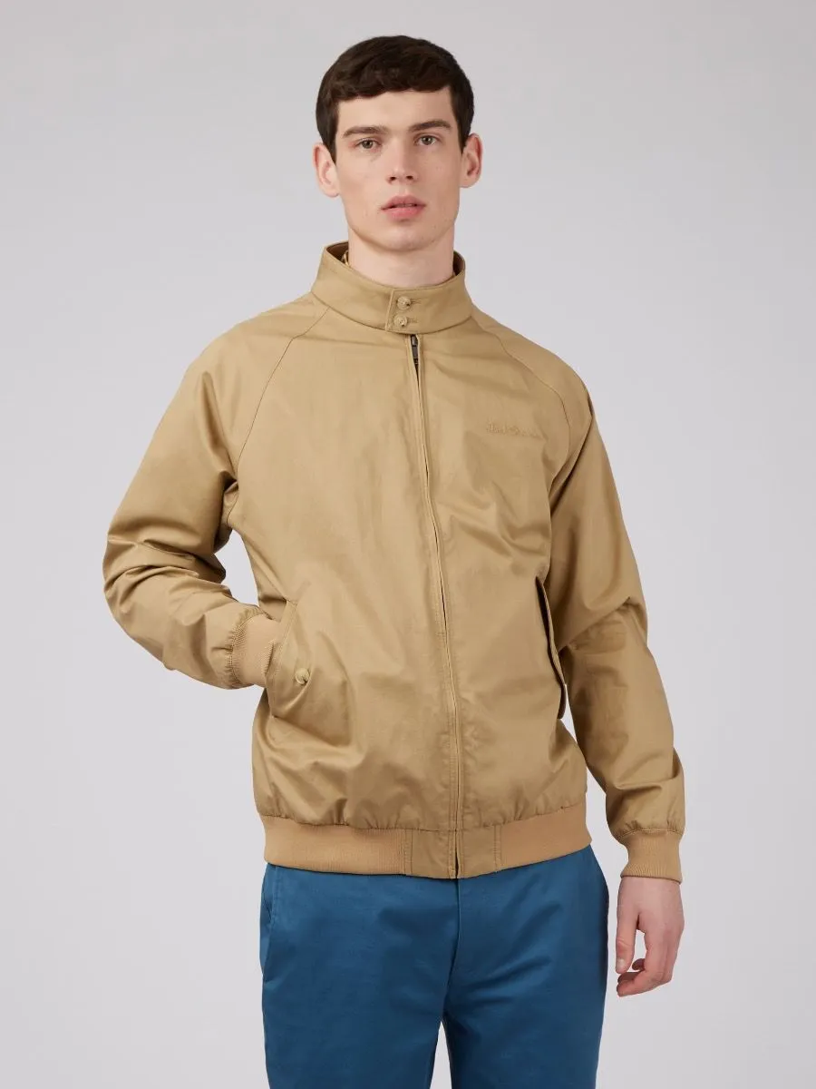 Ben Sherman Signature Sand Casual Harrington Jacket