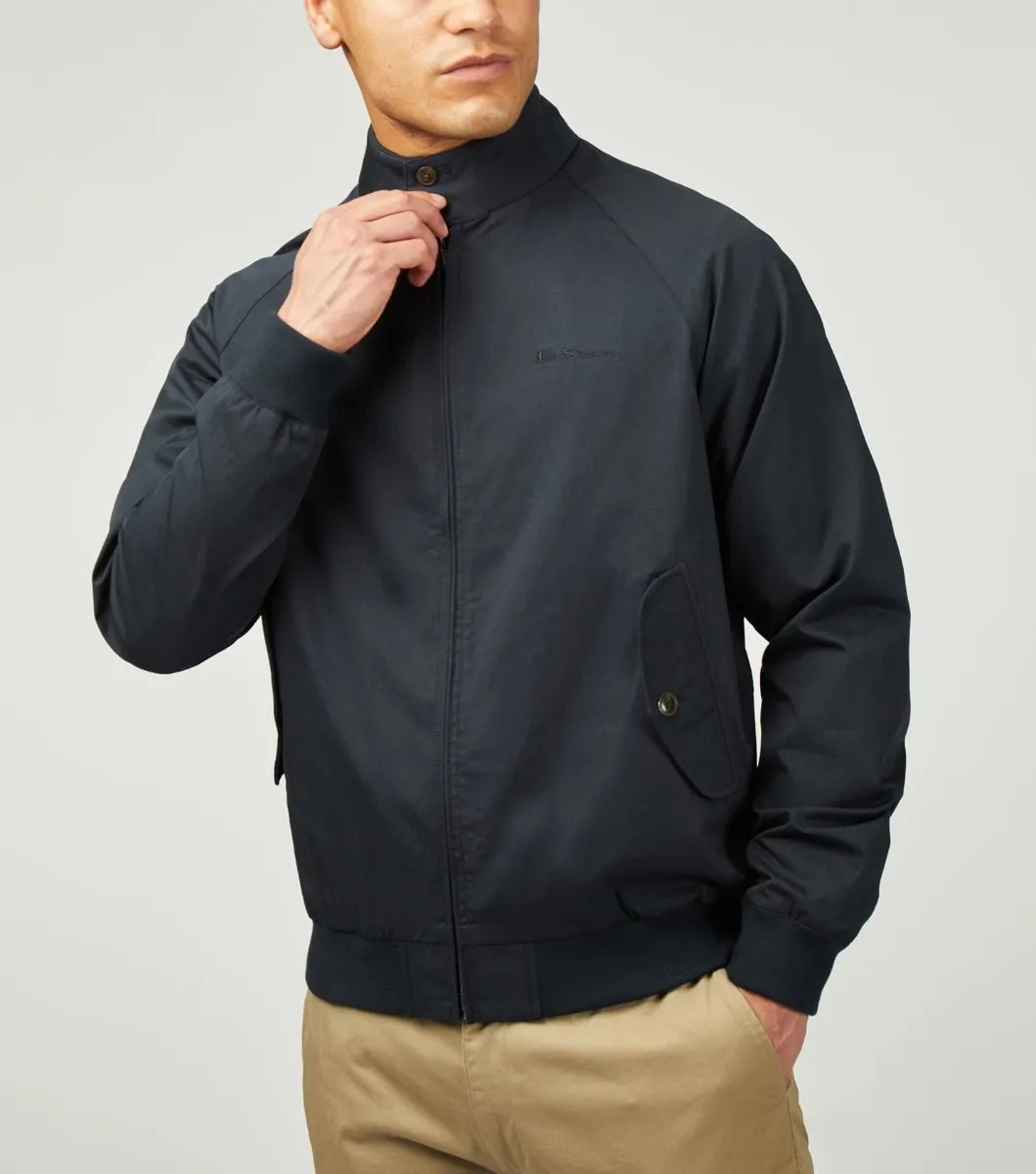 Ben Sherman Signature Casuals Harrington Navy Jacket