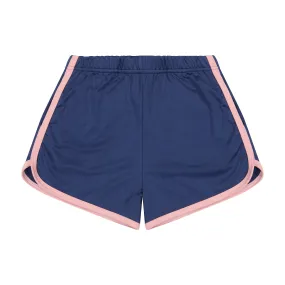 Billie Jean Navy Pink Athletic Performance Shorts