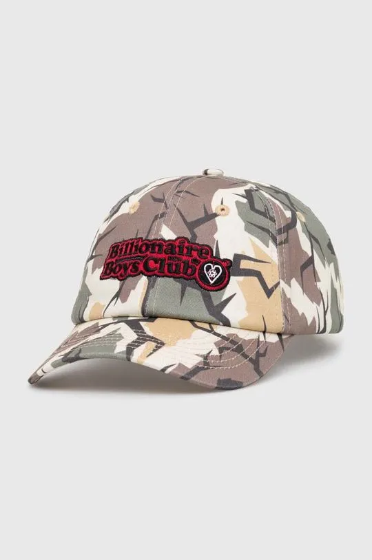 Camo Green Billionaire Boys Club Cotton Baseball Cap B24146