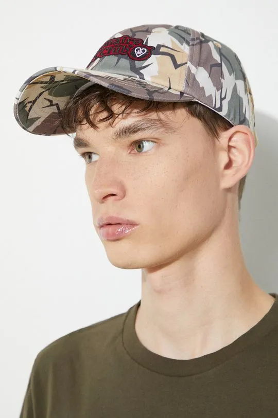 Camo Green Billionaire Boys Club Cotton Baseball Cap B24146