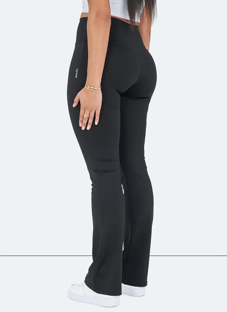 Black Flare Leggings