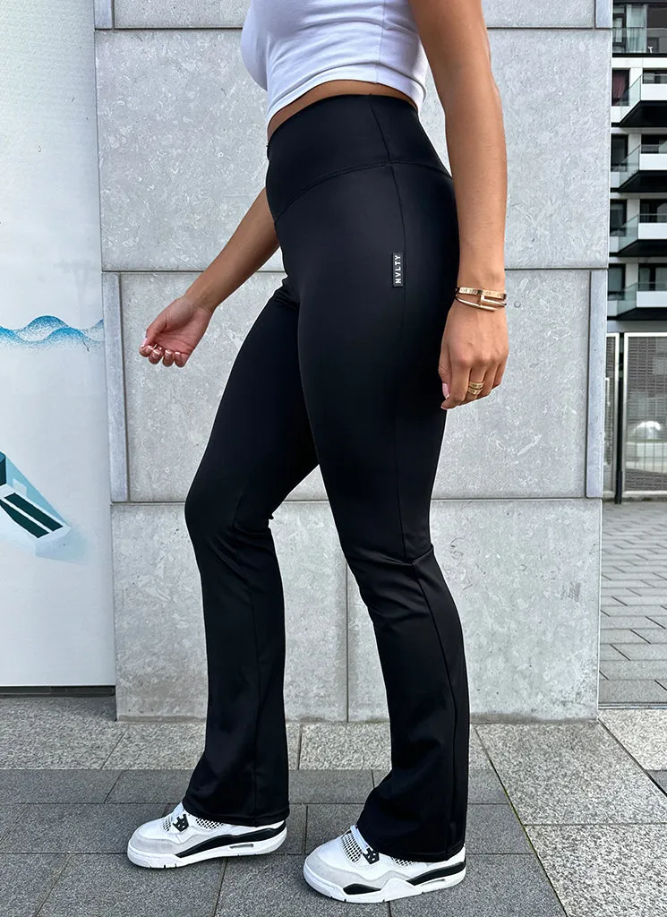 Black Flare Leggings