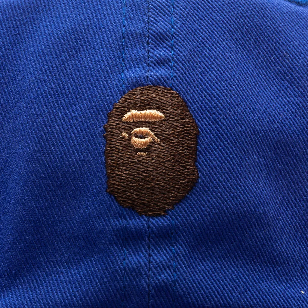 Blue One Point Panel Cap