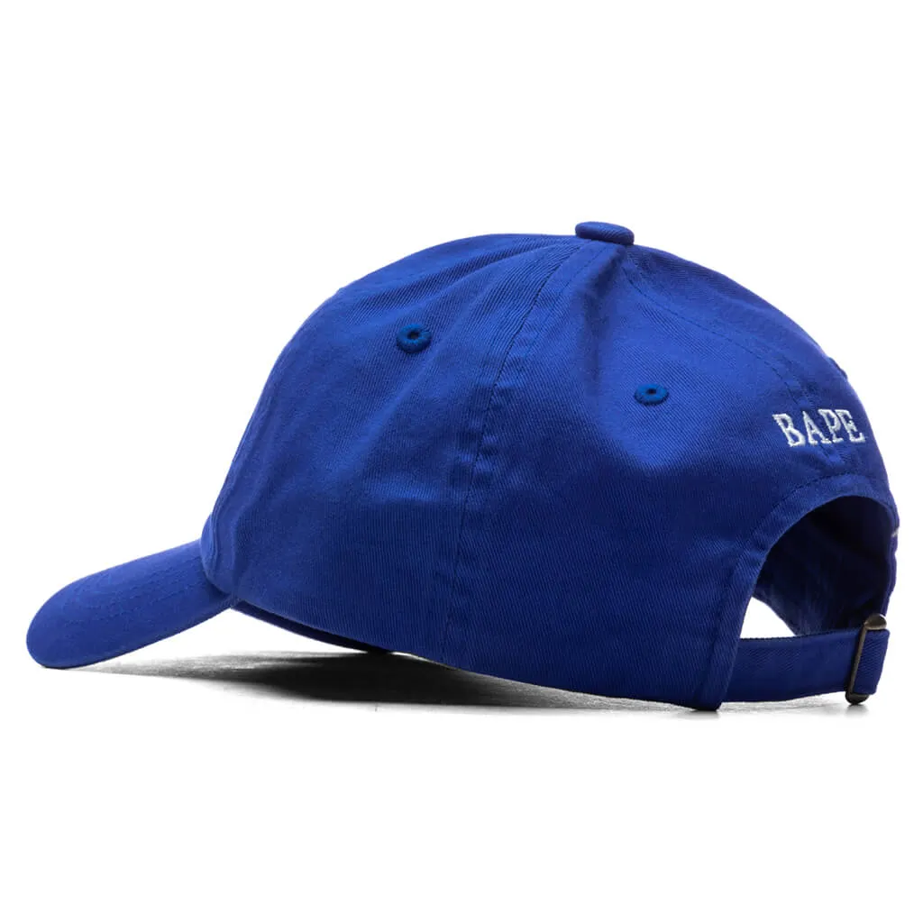 Blue One Point Panel Cap