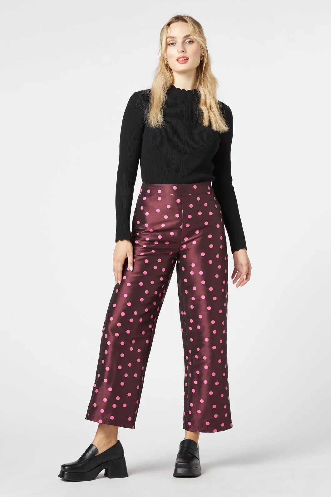 Women's Polka Dot Pants