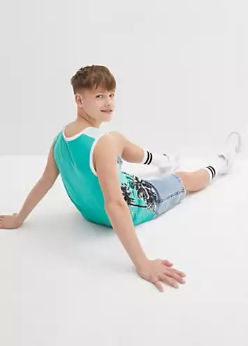 bonprix Kids Skater Sleeveless T-Shirt | Grattan