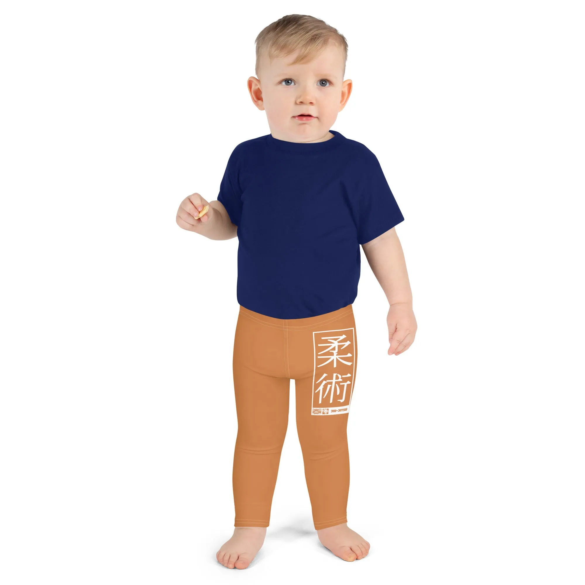 Boys Jiu-Jitsu Leggings 007 - Raw Sienna