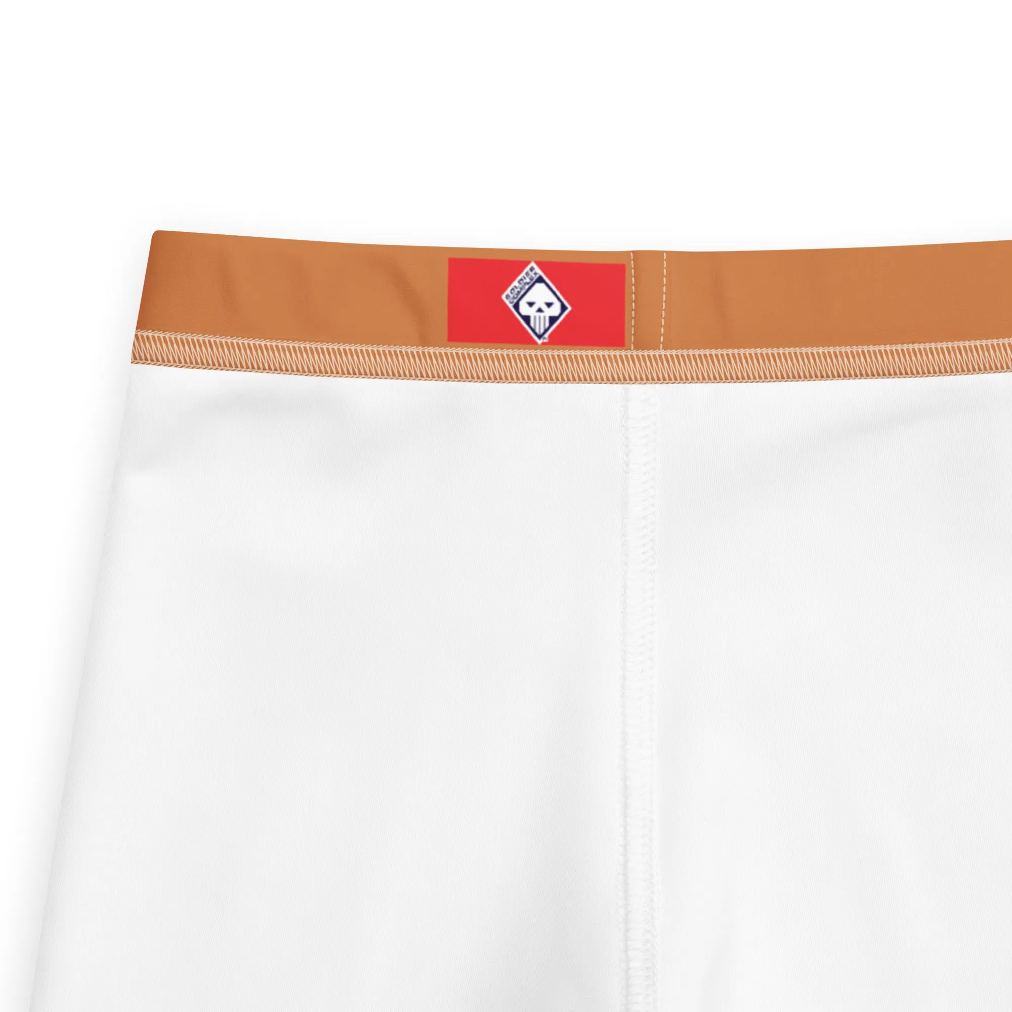 Boys Jiu-Jitsu Leggings 007 - Raw Sienna