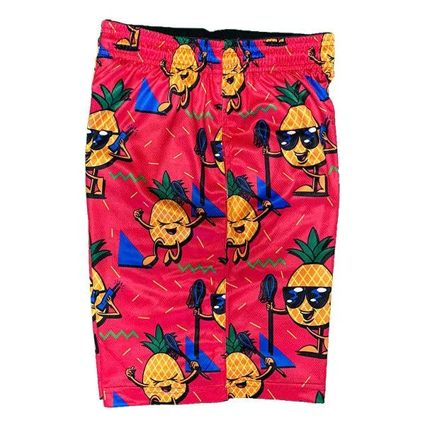 Boys Pineapple Lacrosse Shorts