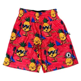 Boys Pineapple Lacrosse Shorts