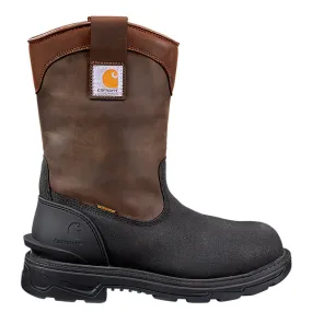 Carhartt Ironwood Insulated Wellington Boots, Brown Oil Tanned/Black Coated, Alloy Toe, Size 13 Medium