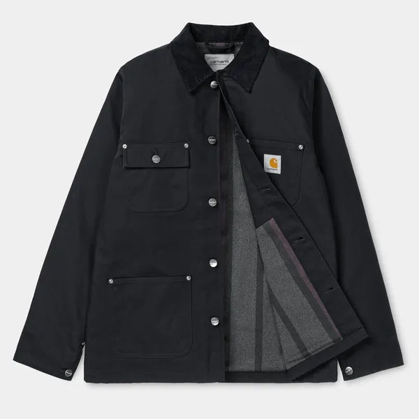 Carhartt WIP Michigan Coat Black Rigid - Available for Purchase Now