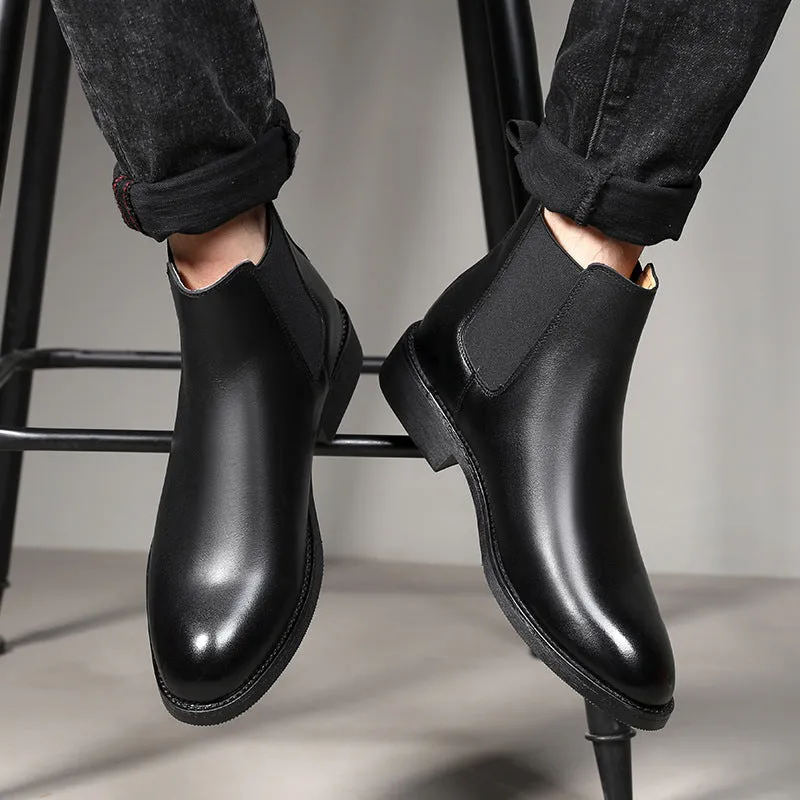 High Ankle Chelsea Boots