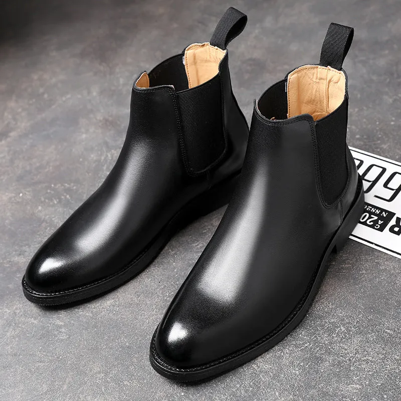 High Ankle Chelsea Boots