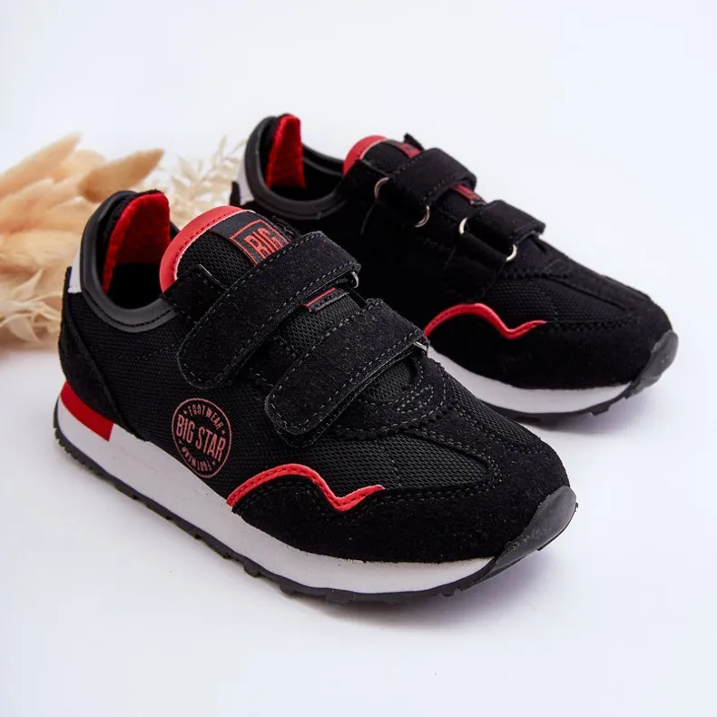 Children's Sneakers Memory Foam System Big Star LL374179 Black