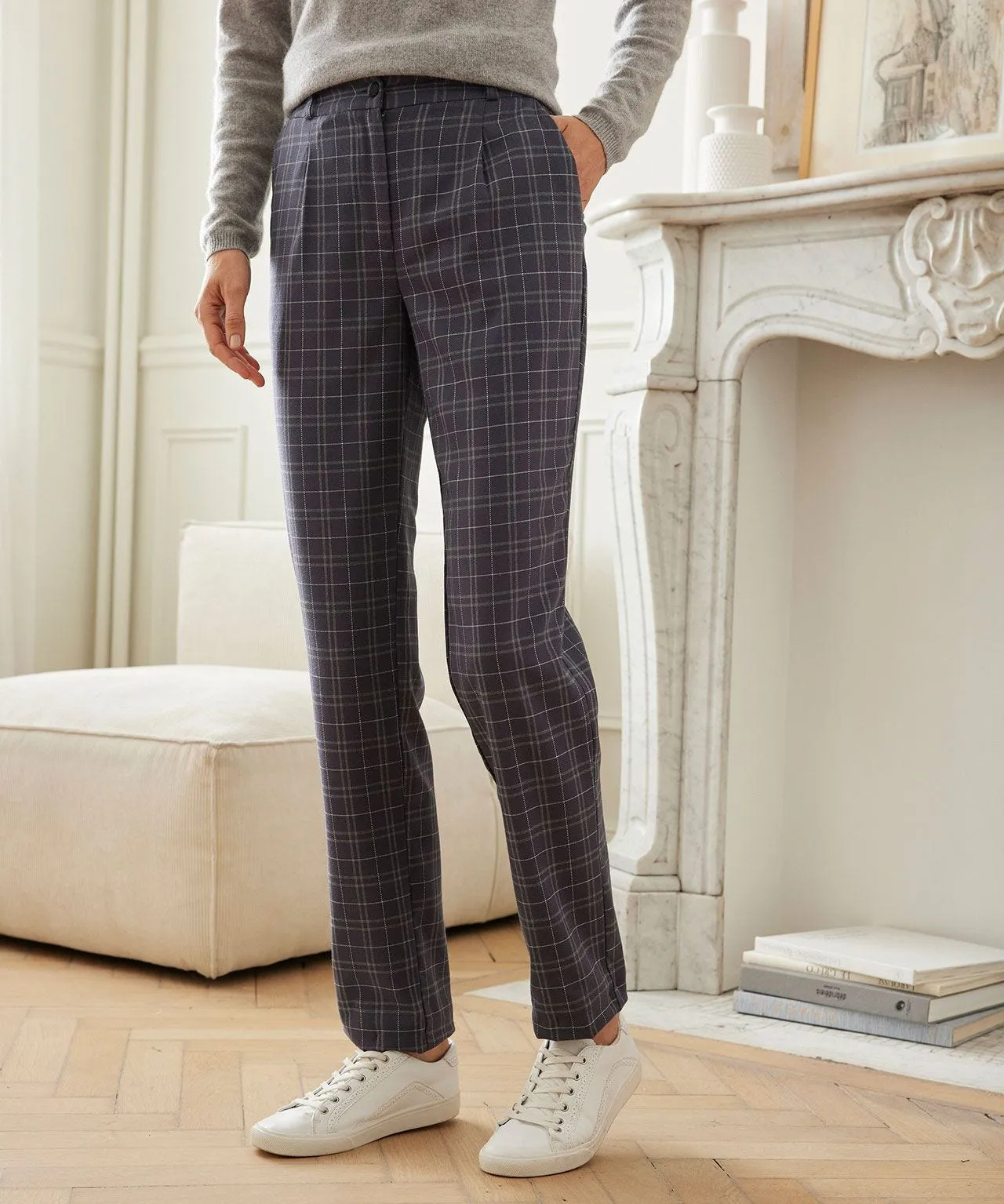 Classic Checked Trousers