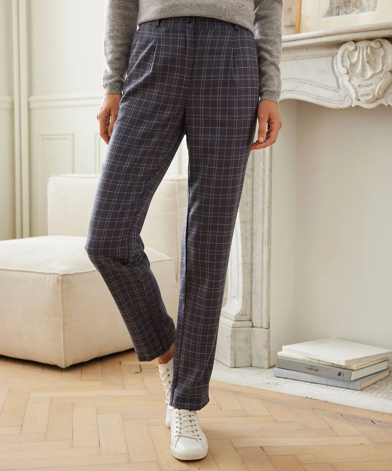 Classic Checked Trousers