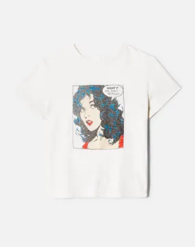 Vintage White Classic Recycle T-Shirt