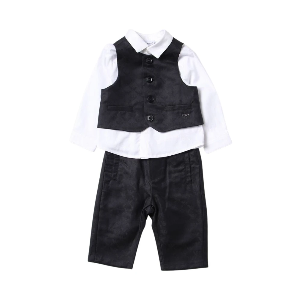 Completo Elegante composto da camicia gilet e pantaloni