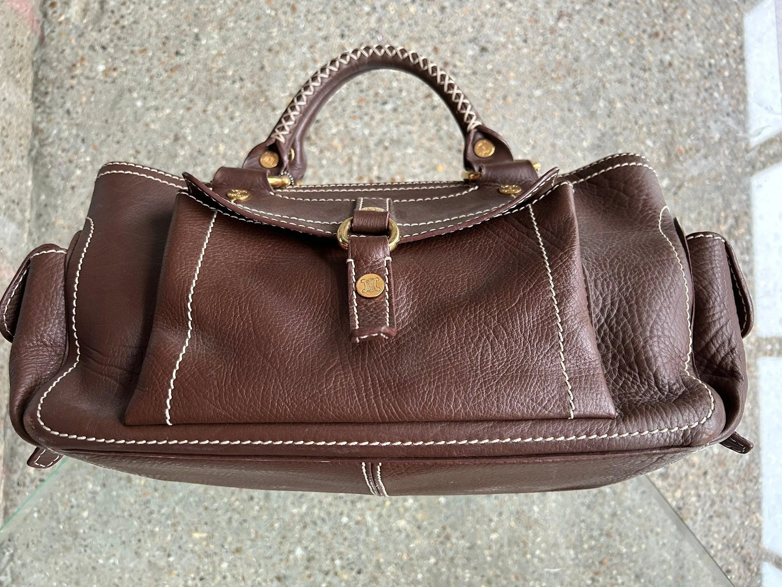 Céline Structured Handbag