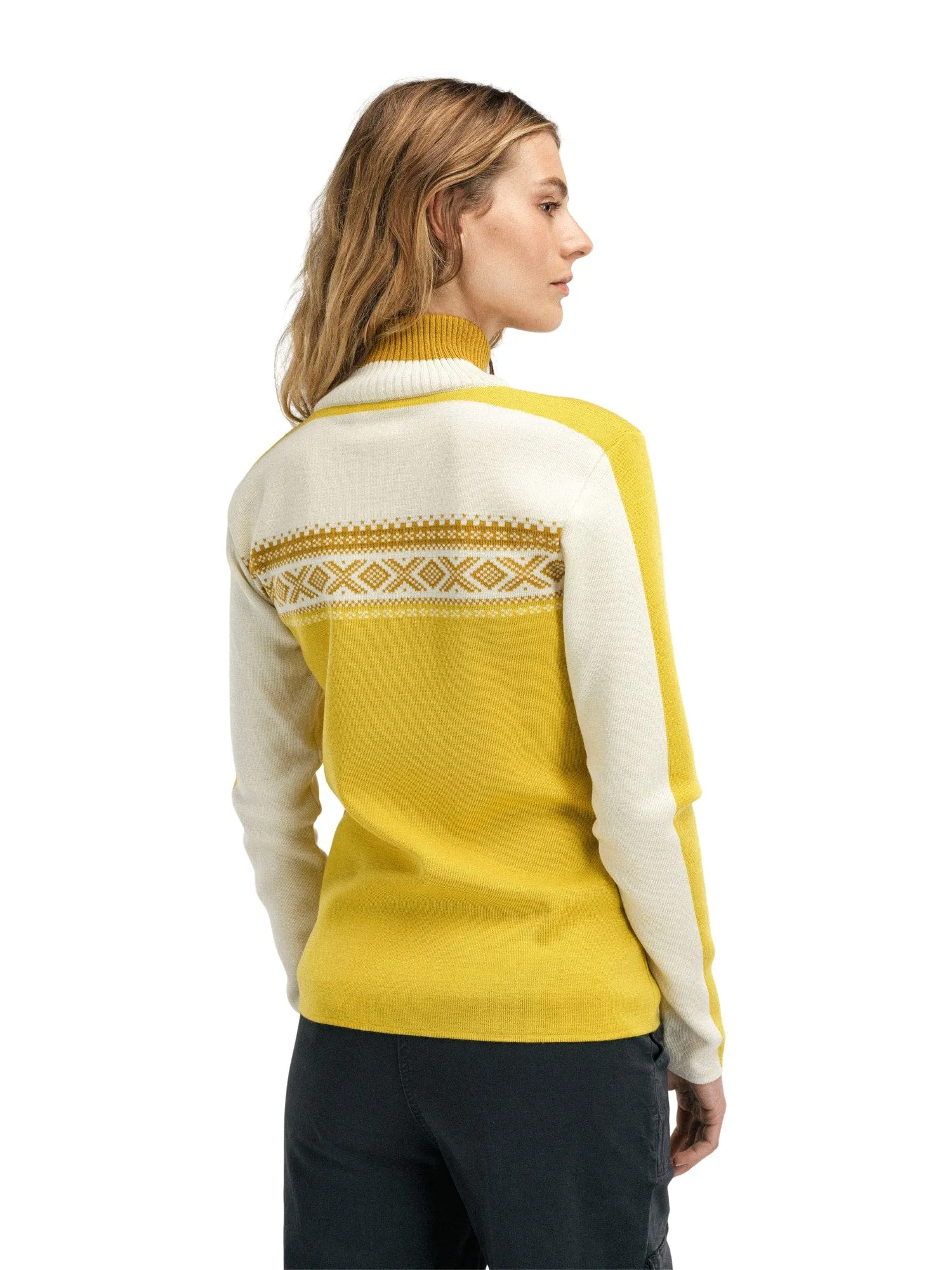 Dale of Norway Dystingen Sweater Women's Sweet Honey Off White Mustard