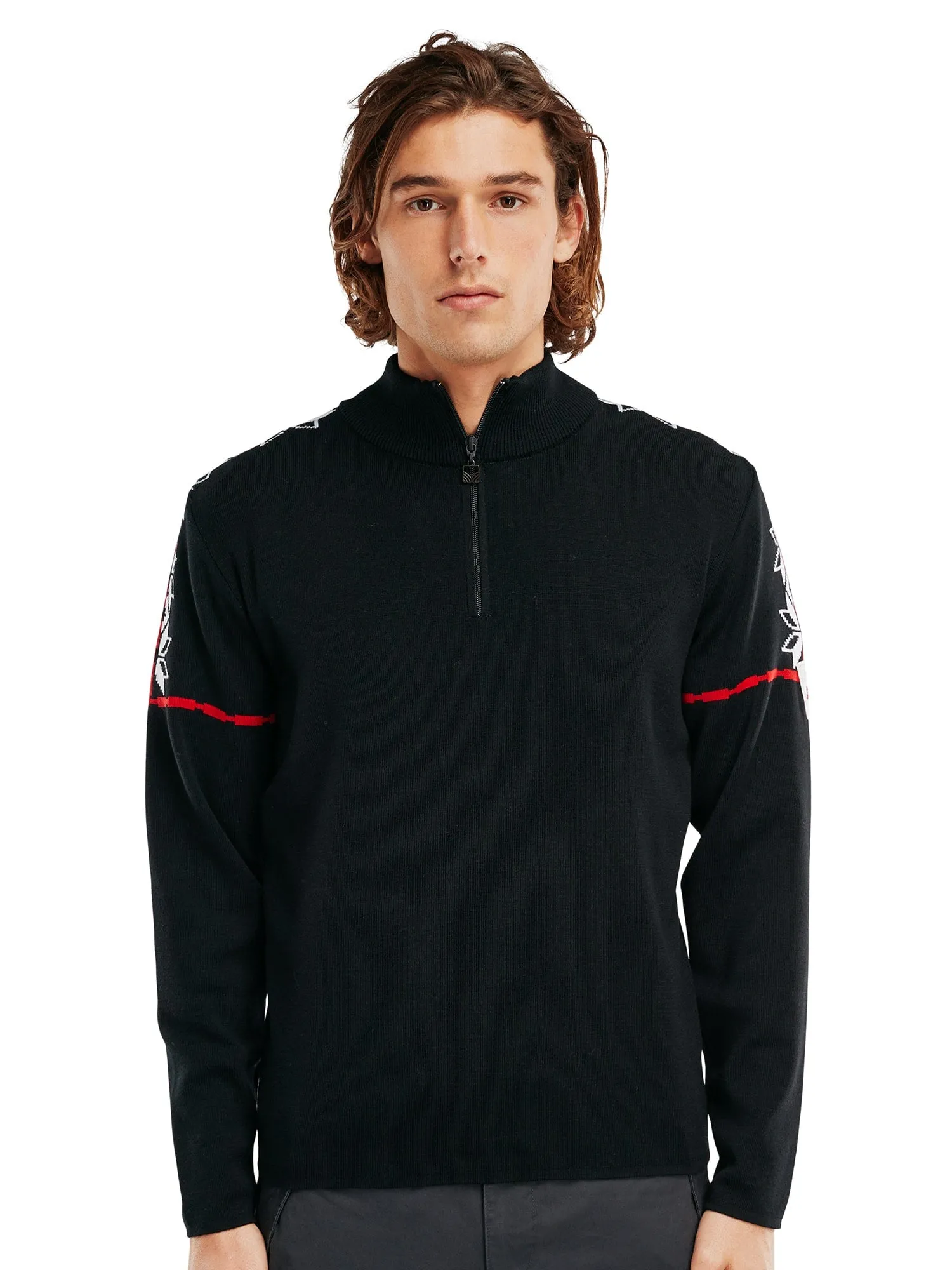 Norway Dale Men's Black Mt. Blatind Sweater