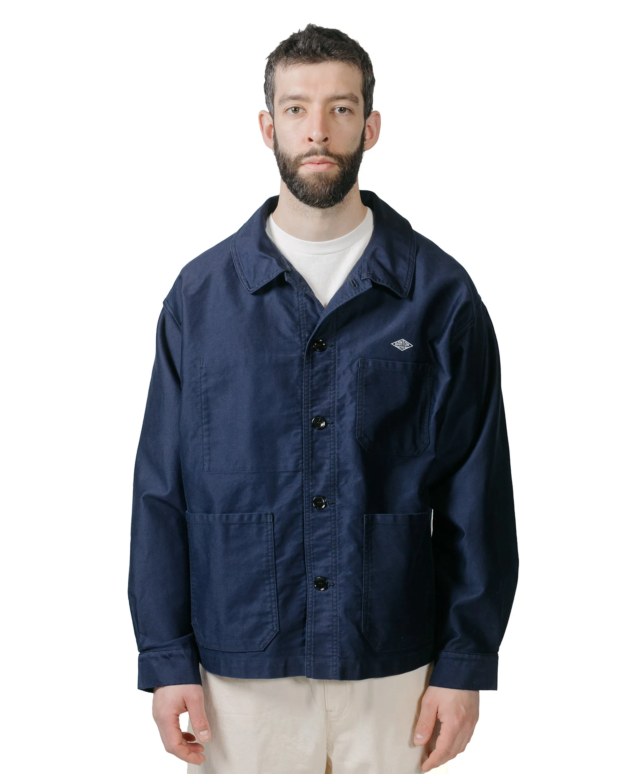 Danton Blue Wide Coveralls Moleskin