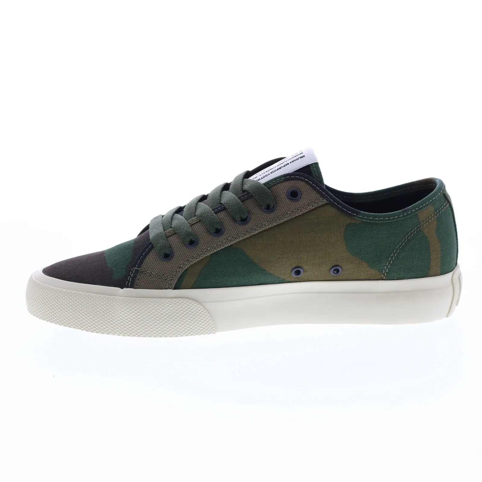 DC Men's Green Canvas Skate Sneakers - ADYS300672-CMO