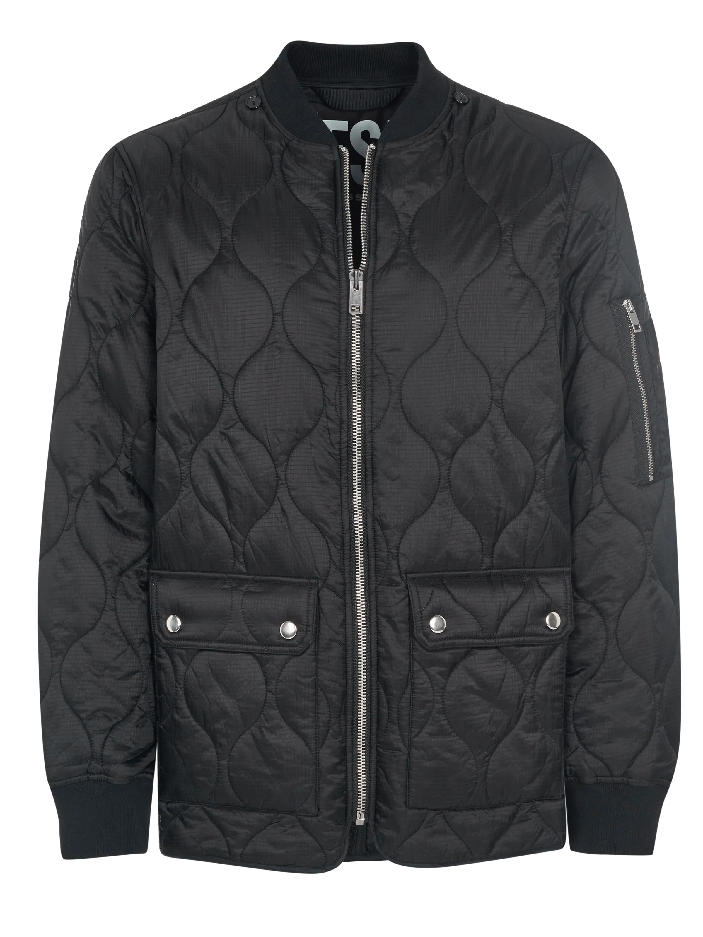 Diesel Black Grey Jacket.