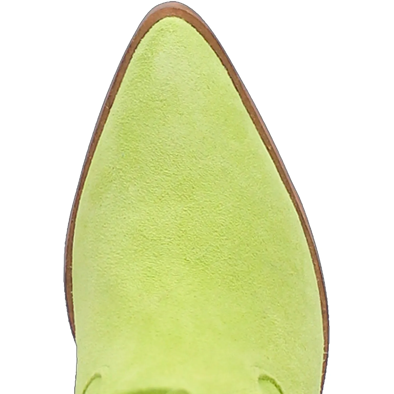 Dingo Lime Suede Fashion Boots for Women