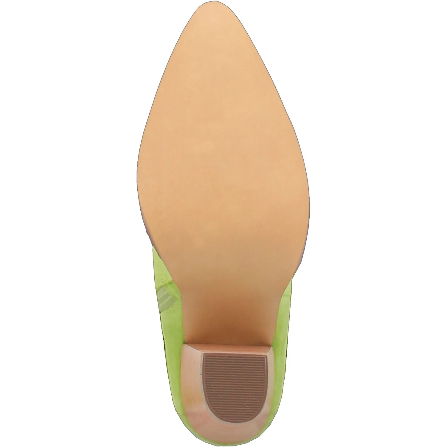 Dingo Lime Suede Fashion Boots for Women