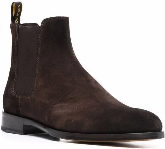 Brown Suede Chelsea Boots Doucal's