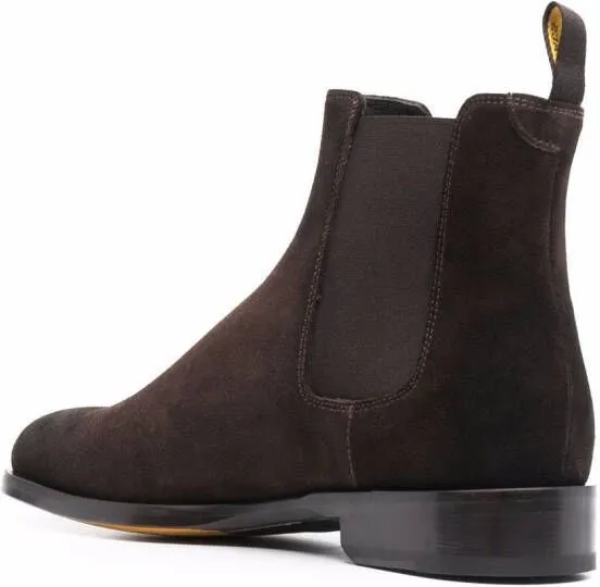 Brown Suede Chelsea Boots Doucal's