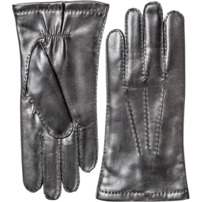 Dress glove cashmere lined lambskin black