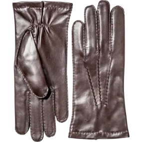 Dress glove cashmere lined lambskin espresso